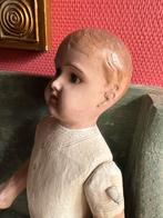 Oude papier machè pop, Ophalen of Verzenden