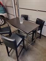 Leuke bartafel met 4 stoelen., Onbekend, Onbekend, Onbekend, Ophalen