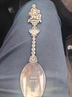 Zilveren Geboortelepel Brian 13-7-1990 met Engeltjes, Ophalen of Verzenden