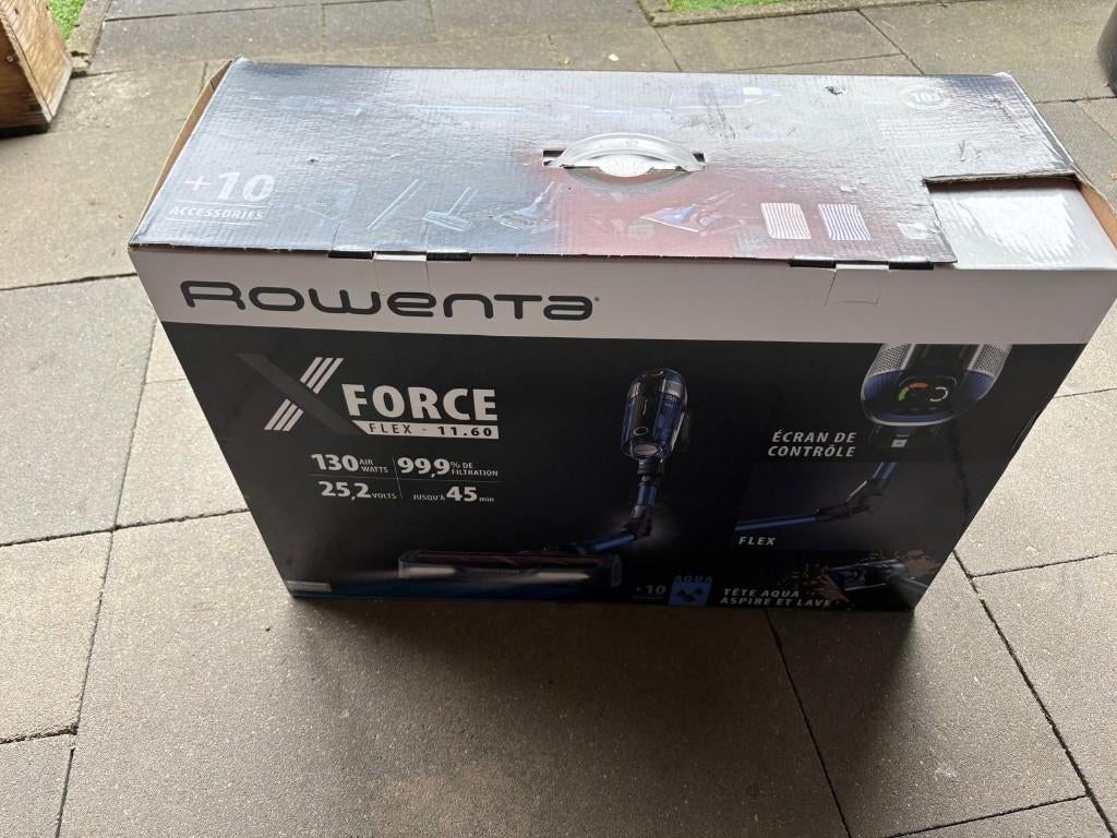 rowenta x force 11.6 flex force, Witgoed en Apparatuur, Stofzuigers, Ophalen, Gebruikt, Stofzuiger, Minder dan 1200 watt