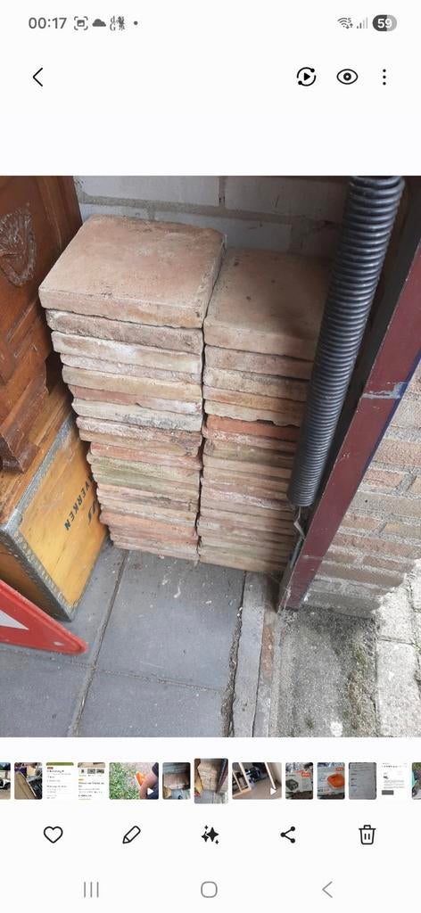 Oude Estrikken, Gebruikt, 50 tot 150 cm, Ophalen of Verzenden, 10 m² of meer