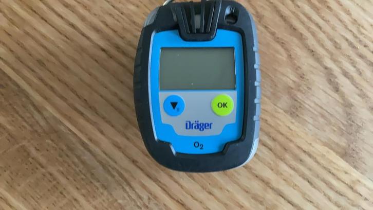 Dräger Pac 6000 O2 Detector - Zuurstofmeter, Doe-het-zelf en Verbouw, Alarmsystemen, Nieuw, Detector, Sensor of Melder, Overige soorten