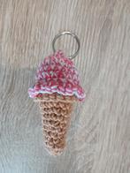 Gehaakte sleutel of tashanger, Sieraden, Tassen en Uiterlijk, Piercings, Verzenden, Nieuw, Staal