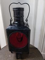 Spoorweg sein lantaarn met fitting, Ophalen of Verzenden, Trein