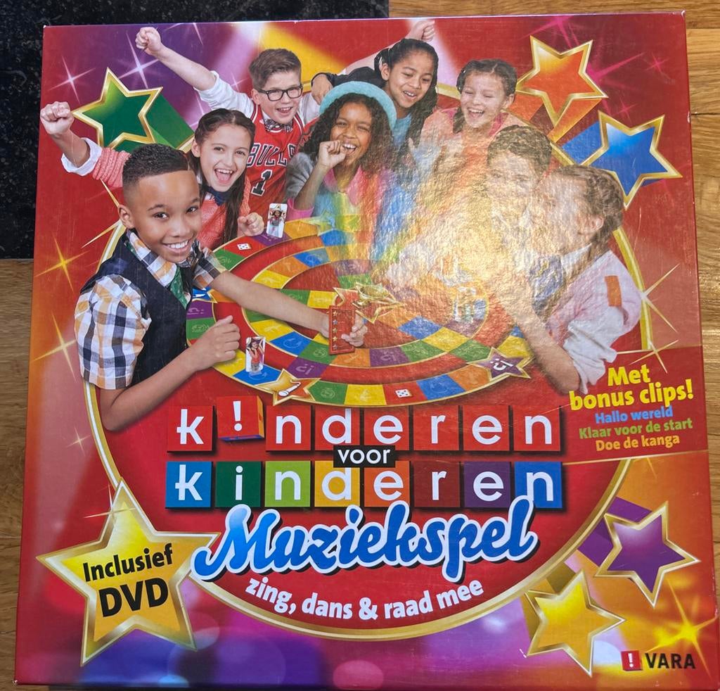 Kinderen voor Kinderen Muziekspel - Zing, Dans & Raad Mee, Ophalen of Verzenden, Zo goed als nieuw
