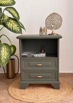 Nachtkastje Brocante nachtkastje Vintage nachtkastje Kastje, Ophalen, Gebruikt, Minder dan 45 cm