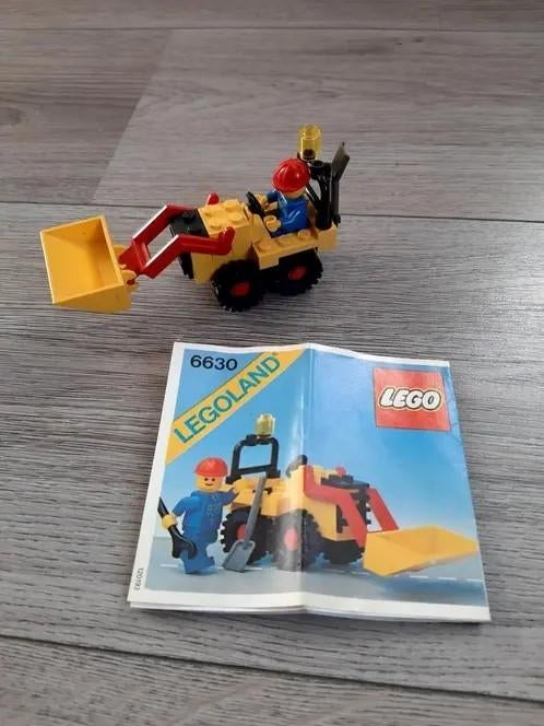 Lego bucket loader set 6630, Lego, Ophalen of Verzenden, Zo goed als nieuw, Complete set