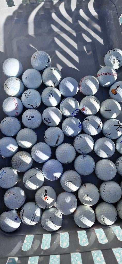 50 gebruikte golfballen in goede staat, Ophalen of Verzenden, Gebruikt, Bal(len)
