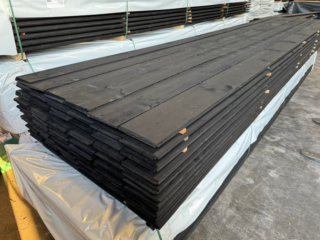 Zweeds rabat zwart | Dubbel gespoten!! | 175 mm werkend