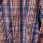 Polo Ralph Lauren geruit overhemd - Custom Fit XL, Blauw, Ophalen of Verzenden, Halswijdte 43/44 (XL), Polo Ralph Lauren