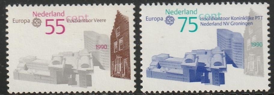 Nederland 1990 1453/1454 VOC & Sail, Postfris, Postzegels en Munten, Postzegels | Nederland, Ophalen of Verzenden, Na 1940, Postfris