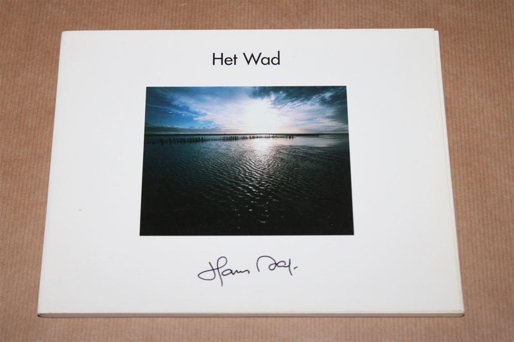 Fotoboek - Het Wad - Hans Sas - Gesigneerd, Ophalen of Verzenden, Zo goed als nieuw