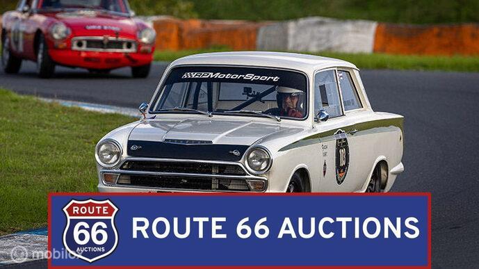 Ford Lotus Cortina | 1965 | Route 66 Auctions, Auto's, Overige carrosserieën, Zwart, Bedrijf, Handgeschakeld