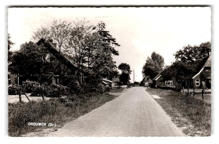 Drouwen, Verzamelen, Ansichtkaarten | Nederland, Gelopen, Drenthe, 1960 tot 1980, Verzenden