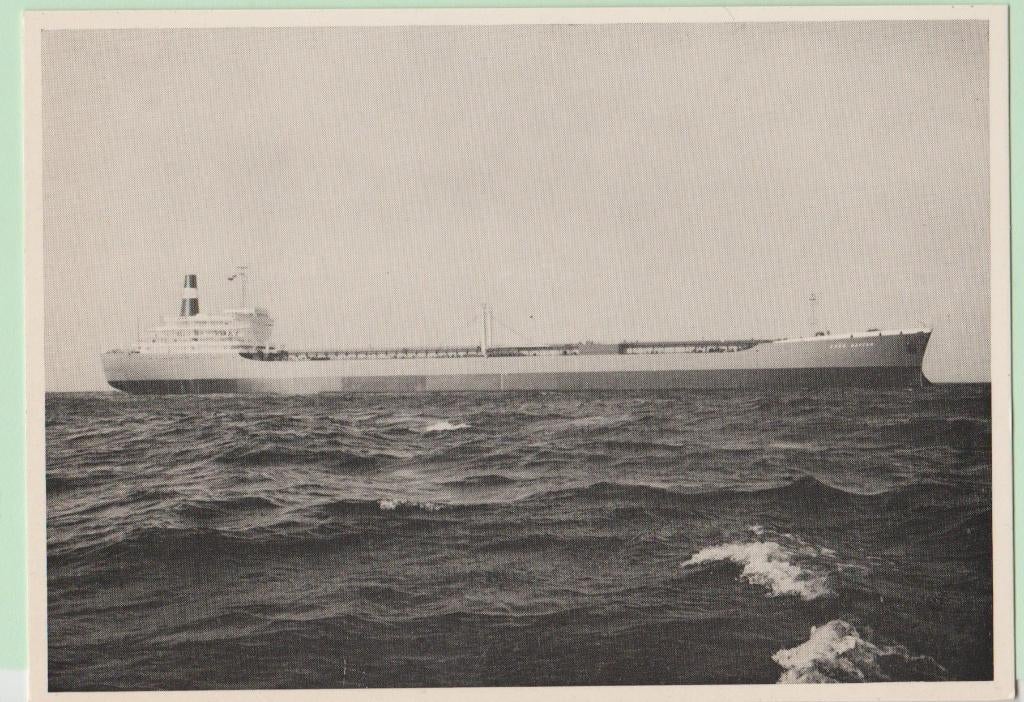 ESSO Bayern Turbinetanker 1964., Verzenden, Nieuw, Motorboot, Kaart, Foto of Prent
