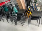 270x Cafestoelen Stapelbaar Bistro Thonet Stijl, Ophalen, Kunststof, Gebruikt, X