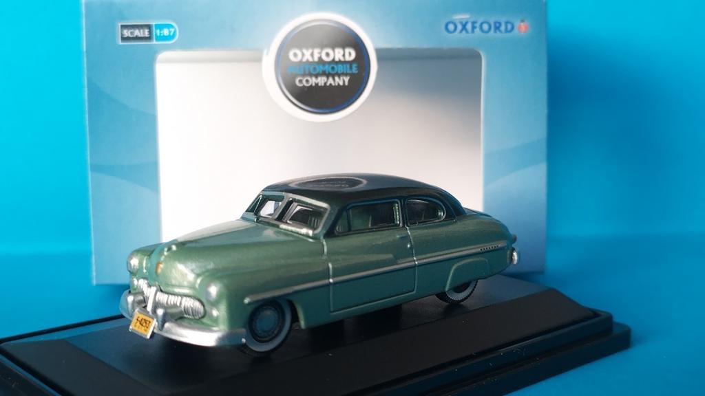 Mercury 1949 Adelia Green 1:87 H0 Oxford Diecast Pol, Overige merken, Auto, Verzenden, Nieuw