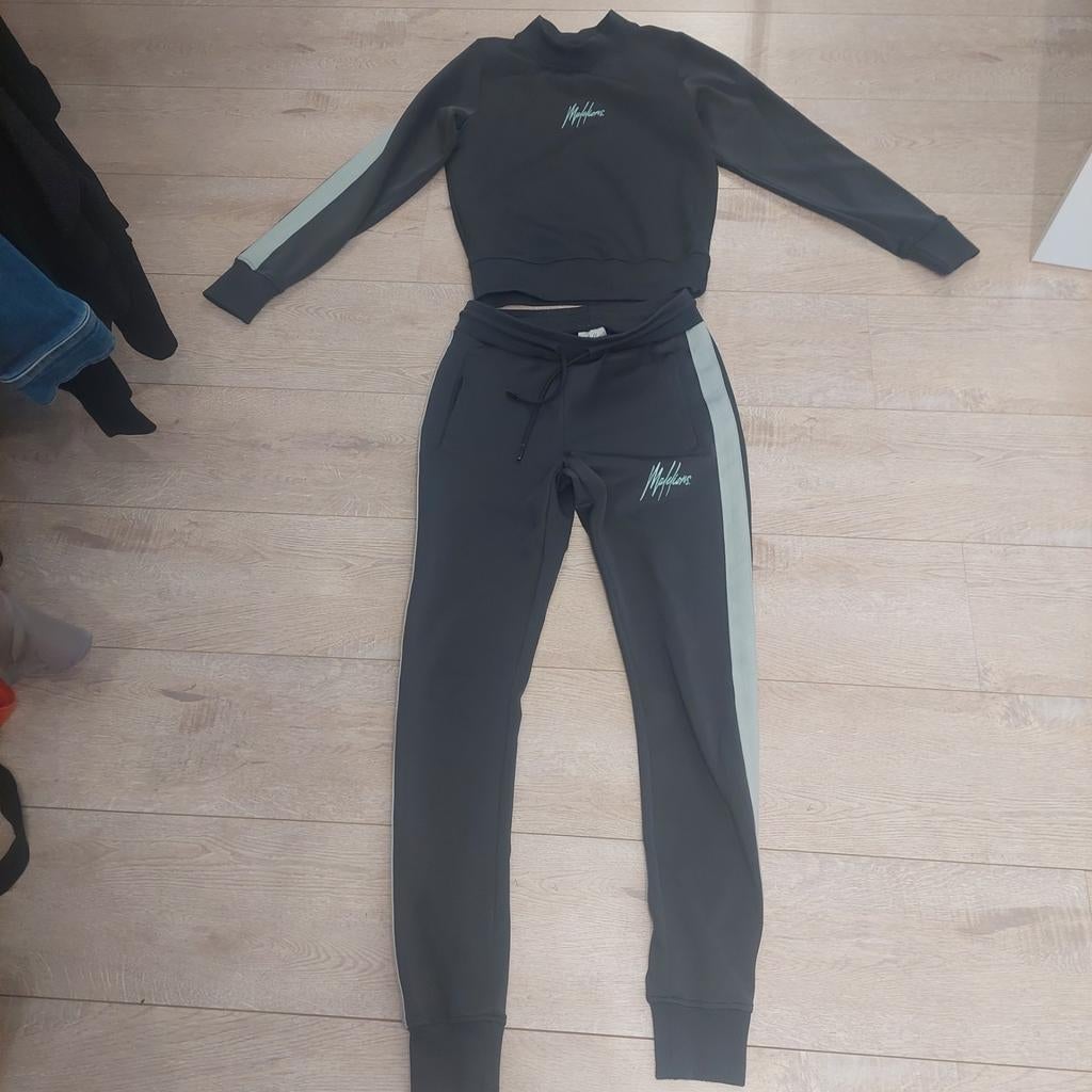 Heerlijk comfy trainingspak joggingpak malelions xs  grijs, Ophalen of Verzenden, Maat 34 (XS) of kleiner, Grijs