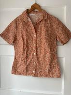 Romantisch fijn liberty gebloemde vintage blouse S  36, Ophalen of Verzenden, Zo goed als nieuw, Overige kleuren