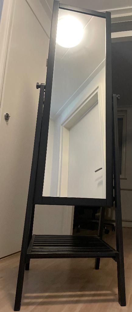 Spiegel, Ophalen, Zo goed als nieuw, 150 tot 200 cm, Rechthoekig