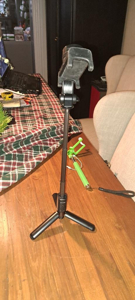 Blitzwolf Stabiel Statief Selfie Stok, Ophalen of Verzenden, Nieuw, Minder dan 150 cm, Driepoot
