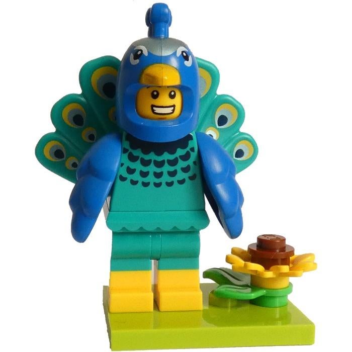 LEGO 71051 minifigures serie 28 - Pauwenkostuum, Kinderen en Baby's, Speelgoed | Duplo en Lego, Nieuw, Lego, Minifiguur, Minifiguren serie