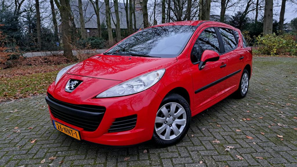 Peugeot 207 SW 1.4 XR Plus Pack AIRCO CRUISE TREKHAAK PDC, Voorwielaandrijving, Euro 5, Zwart, 4 cilinders