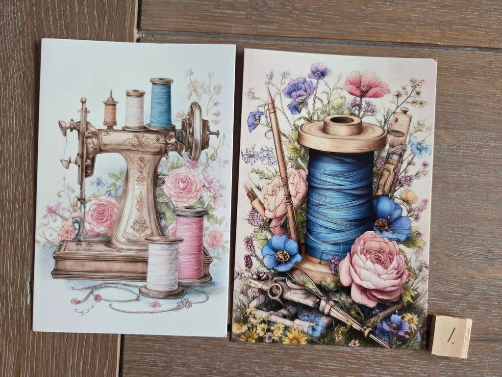 NAAIMACHINE 1, Verzamelen, Ophalen