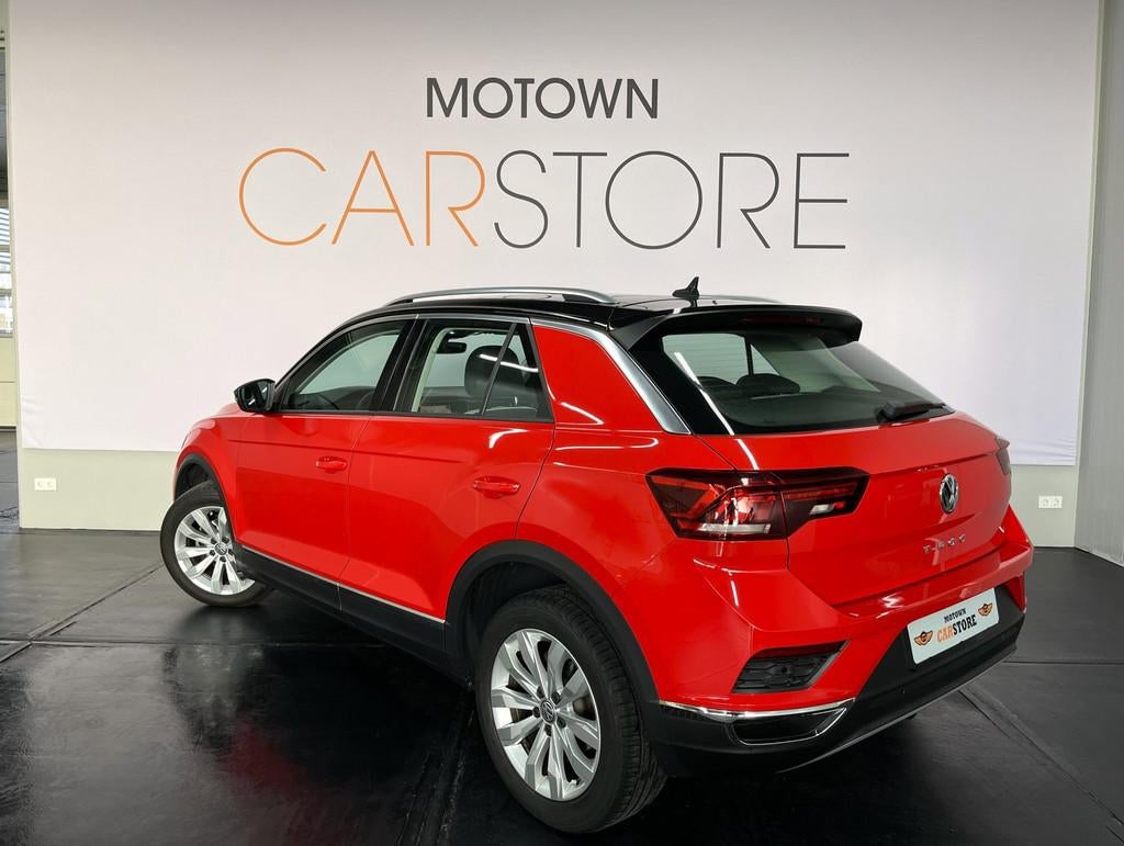 Volkswagen T-Roc 1.5 TSI Sport Virtual Cockpit Navi Pdc Clim, Auto's, Volkswagen, Stof, Zwart, 4 cilinders, 150 pk