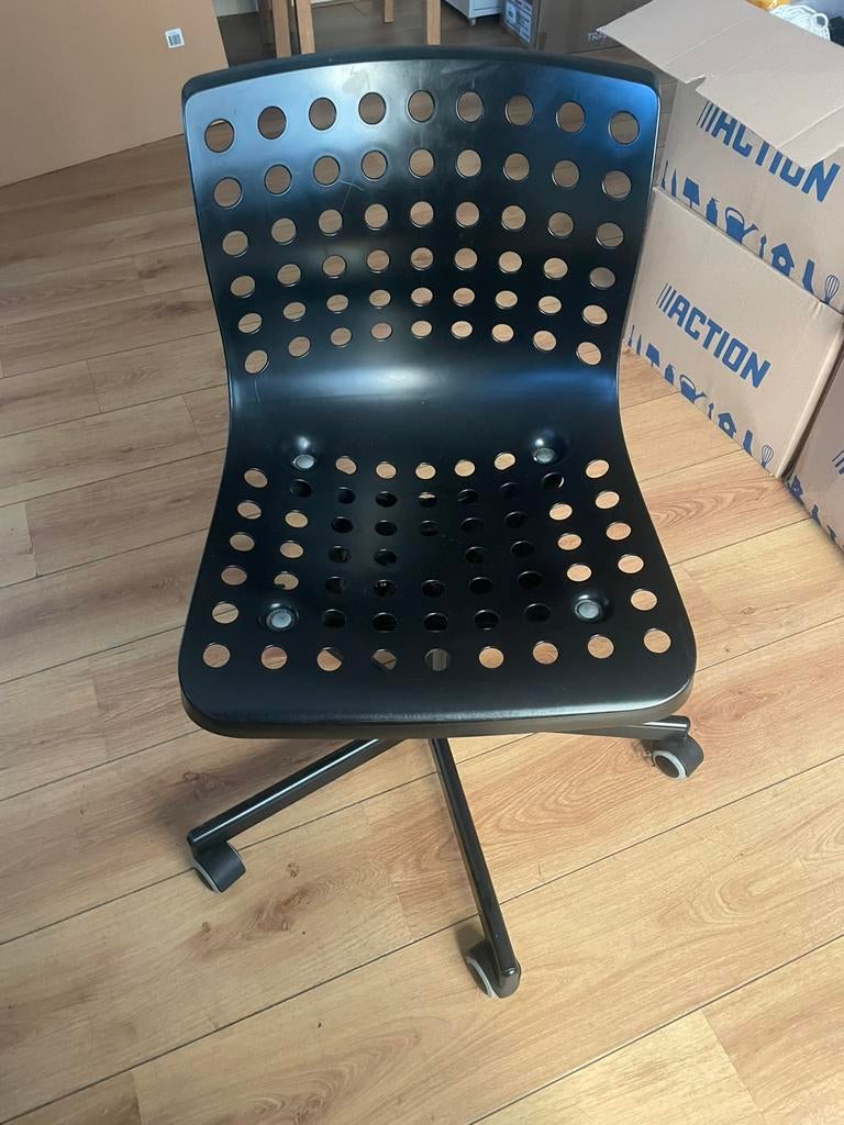 Ikea Bureaustoel, Ophalen, Zo goed als nieuw, Zwart, Bureaustoel
