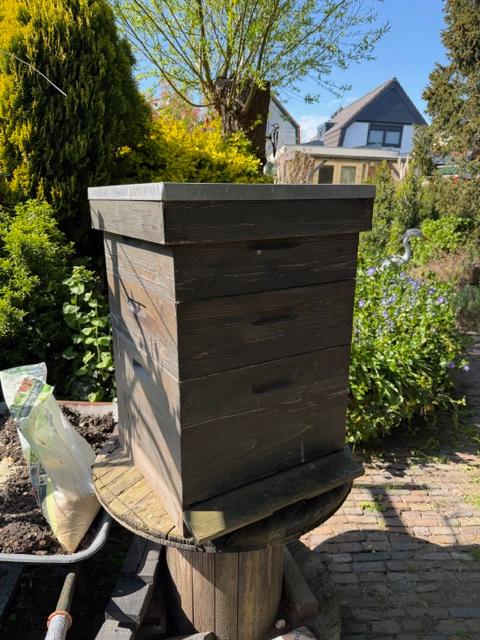 Dadant blatt kast, compleet, Bijen