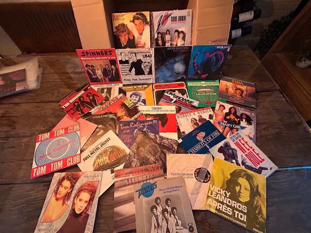 partij singles...210 stuks jaren 70/80, allemaal hits, Cd's en Dvd's, Vinyl Singles, Gebruikt, 7 inch, Single, Ophalen of Verzenden