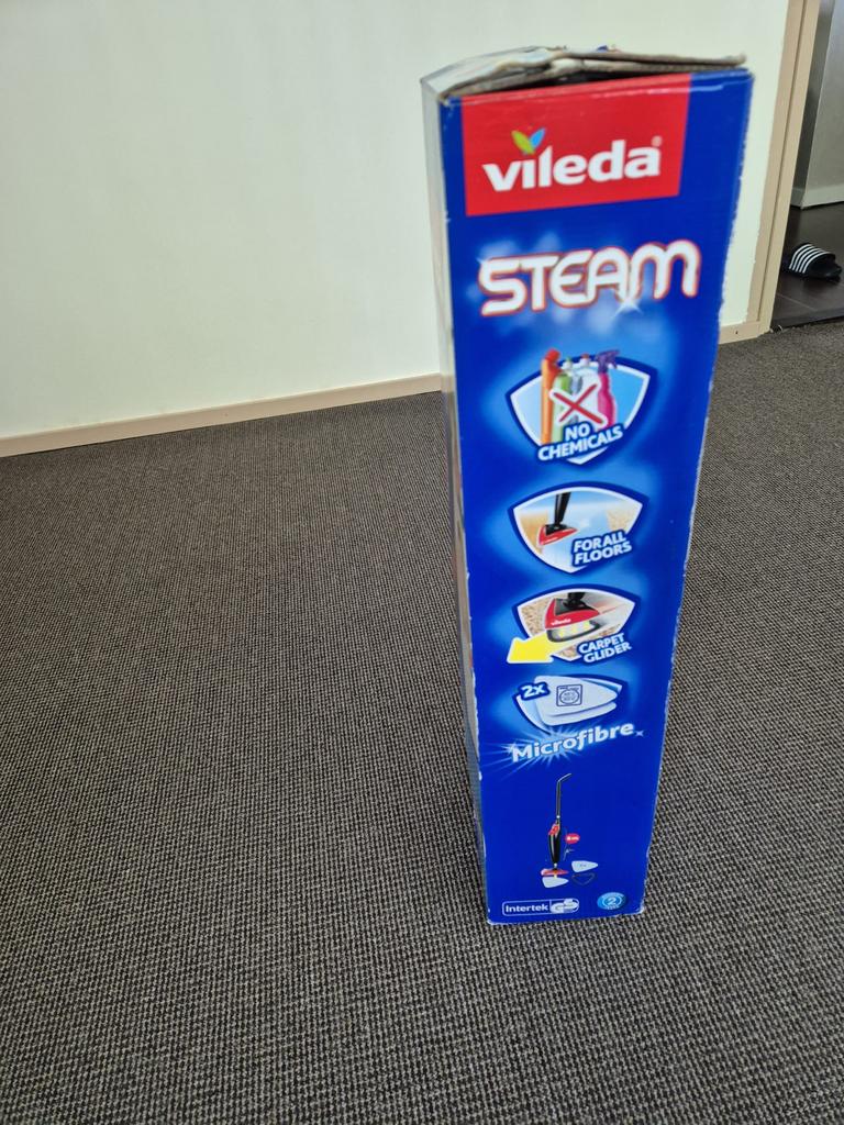 Vileda Steam stoomreiniger, Ophalen of Verzenden, Gebruikt, Stoomreiniger