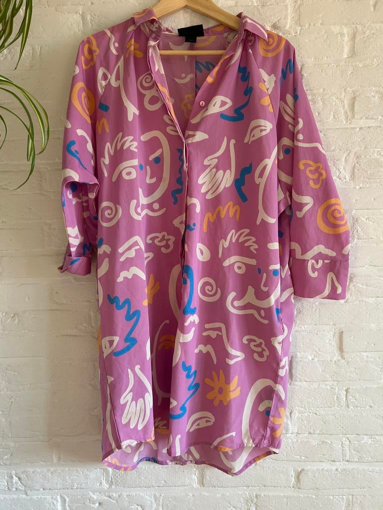 Monki jurk, Ophalen of Verzenden, Zo goed als nieuw, Maat 34 (XS) of kleiner, Overige kleuren
