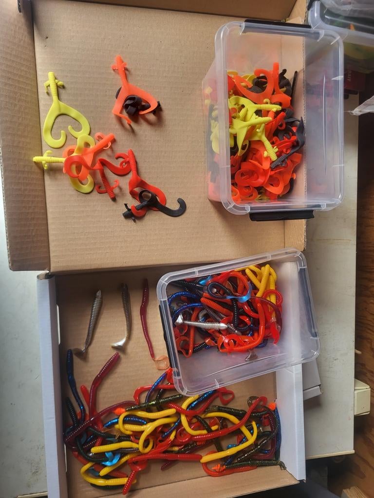 Partij kunstaas, softbaits en shads, Ophalen of Verzenden, Nieuw, Kunstaas