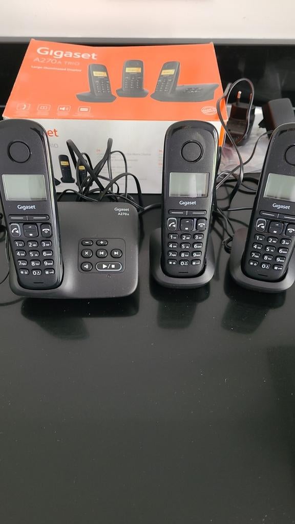 Gigaset A270A Trio draadloze telefoons, Ophalen of Verzenden