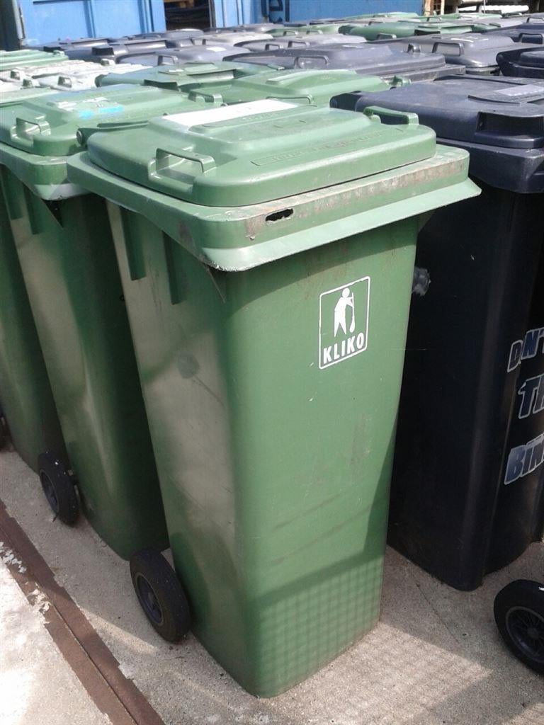 0368. Kliko / container / 140, 180 en 240 liter, Ophalen, Kunststof, Gebruikt, 40 liter of meer