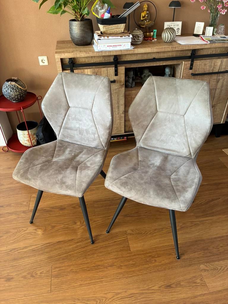 Eetkamer stoelen, Ophalen, Gebruikt, Vijf, Zes of meer stoelen, Stof