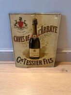 Blikken bord Tessier & Fils, Ophalen of Verzenden, Zo goed als nieuw, Reclamebord