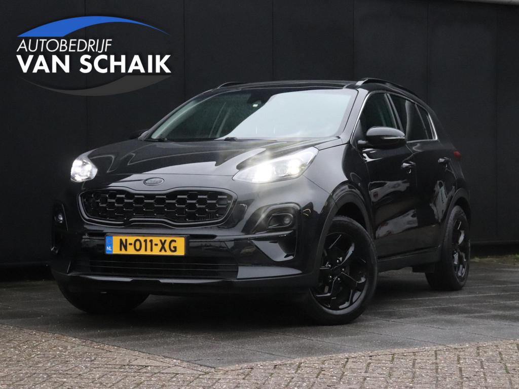 Kia Sportage 1.6 T-GDI Black Edition | LEDER | NAVI | TREKHA, Auto's, Gebruikt, 4 cilinders, Zwart, Origineel Nederlands