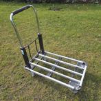 Transportwagen uitschuifbaar Plateauwagen trolley inklapbaa, Doe-het-zelf en Verbouw, Transportwagens, 100 liter of meer, Ophalen of Verzenden