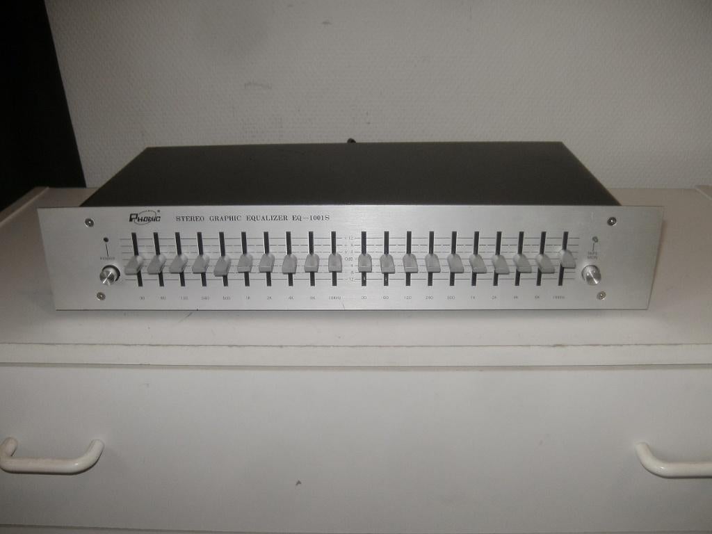 Phonic 10 kanaals Equalizer type EQ-1001S, Ophalen, Overige merken, Losse componenten