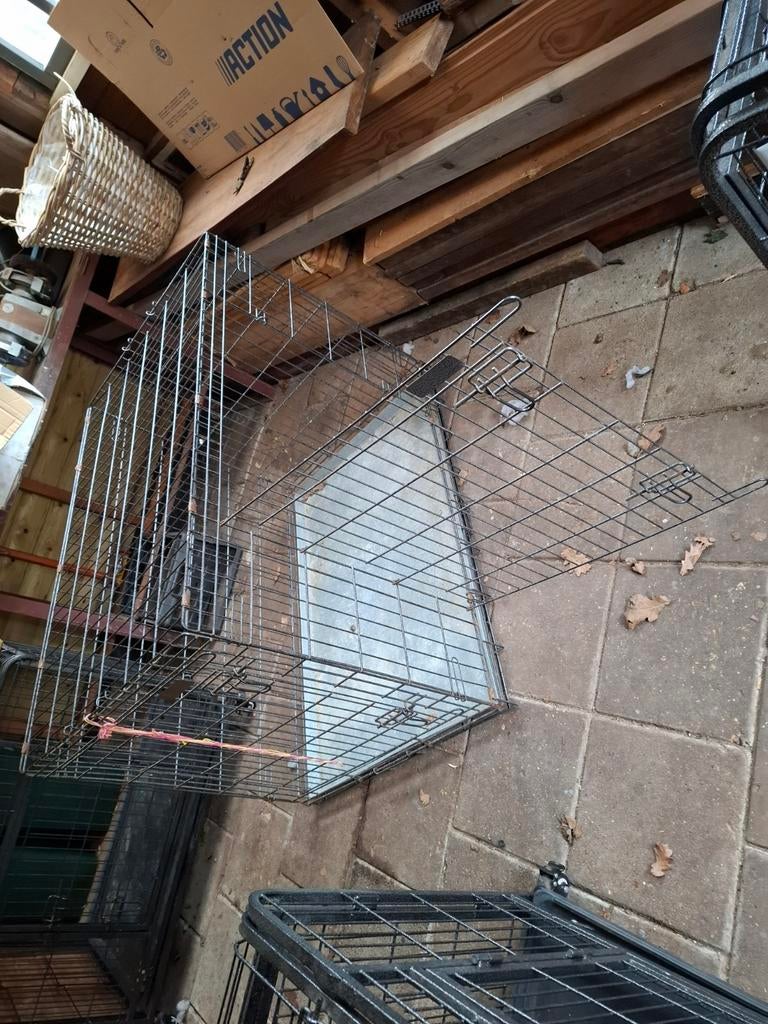 Hondenbench Sterk, Dieren en Toebehoren, Hondenhokken, Ophalen of Verzenden, Zo goed als nieuw, 75 tot 110 cm, 65 tot 100 cm