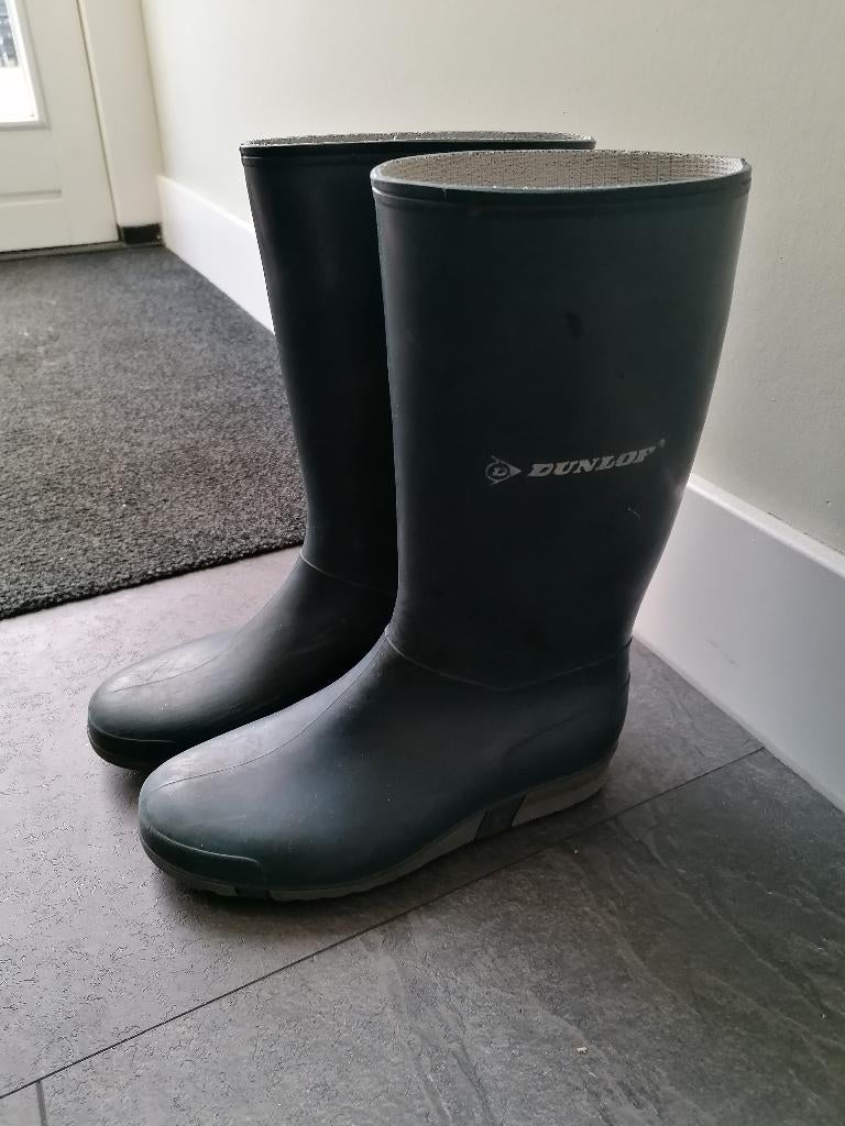 Regenlaarzen blauw mt 36, Kinderen en Baby's, Kinderkleding | Schoenen en Sokken, Jongen of Meisje, Ophalen of Verzenden, Dunlop
