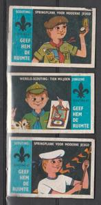 Lucifermerken, Scouting   (1816), Verzenden, Gebruikt, Luciferdoosjes of -merken