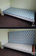 Logeer bed, Eenpersoons, Ophalen of Verzenden, Hout, 100 cm