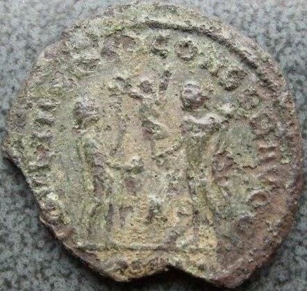 Romeinen: - leuke munt van Maximianus. - Bodemvondst., Verzenden, Overige landen, Losse munt
