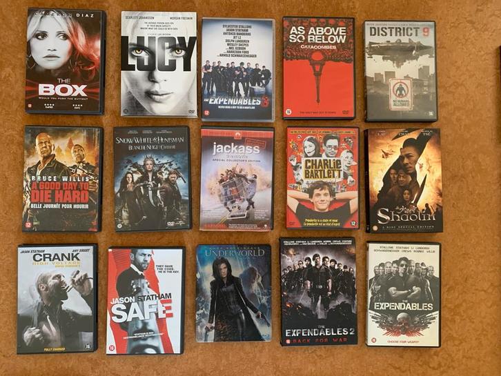 Diverse DVD's diverse titels 48 stuks, Cd's en Dvd's, Dvd's | Overige Dvd's, Gebruikt, Ophalen of Verzenden