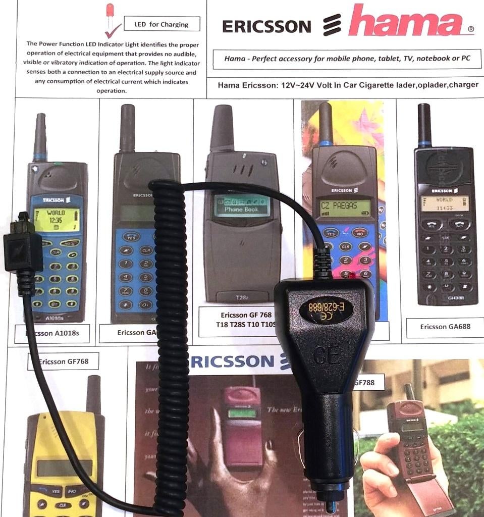 Hama Ericsson GF668-788 12V 24V Car Truck Charger Autolader, Ophalen of Verzenden, Nieuw