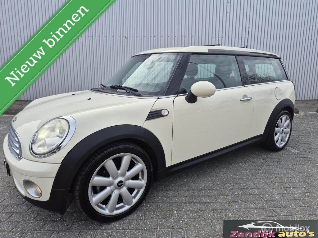 Mini Clubman 1.6 120 pK Panoramadak, Auto's, Mini, Particulier, Te koop, Clubman, ABS, Airbags, Airconditioning, Alarm, Bluetooth